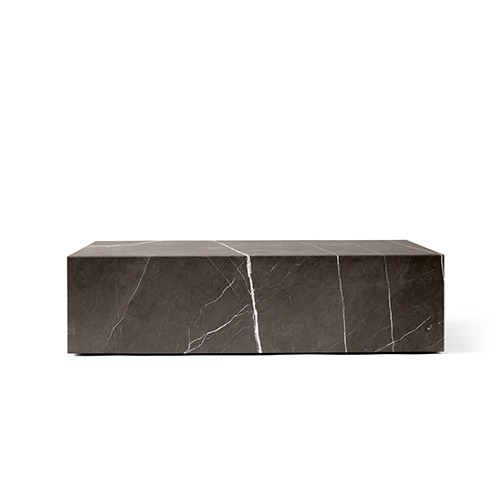 Plinth Low  Grey Kendzo Marble 
