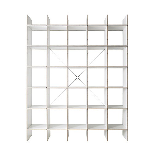 FNP Shelf System  White 5x5