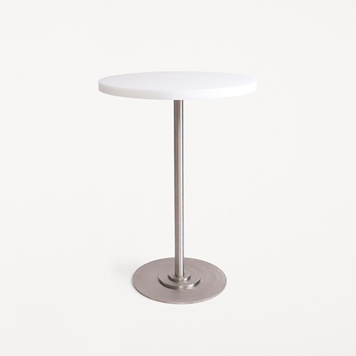 Table 57 White/Stainless Steel Ø55