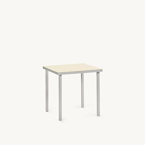 Alu Dining Table S 2 Colors   L 85 x W 85 x H 74 cm