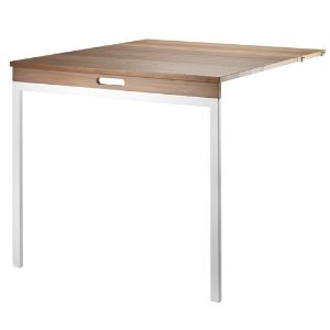 Folding Table Walnut/White