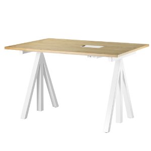 Works Height-adjustable Work Desk Oak
