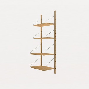 Shelf Library Natural H1148 W40 Section