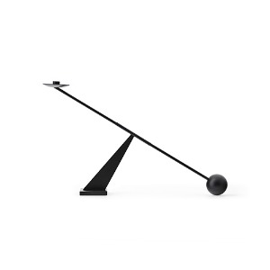 Interconnect Candle Holder  Black Steel  (현재고)