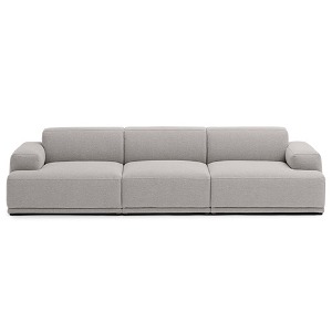Connect Soft Modular Sofa   3-Seater Configuration 1 Clay 12