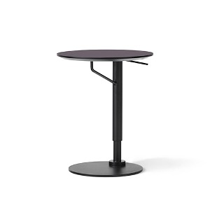 Branch Side Table Linoleum Charcoal