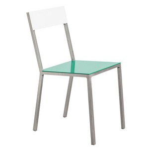 Alu Chair Green/White