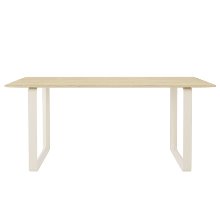 70/70 Table Solid Oak/Sand