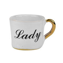 Alice Small Coffee Cup Glam Lady