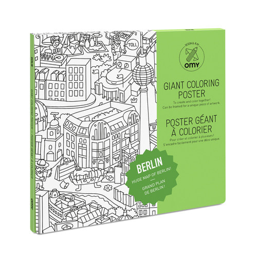 Giant Coloring Poster - Berlin