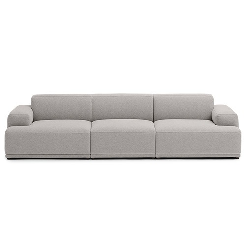 Connect Soft Modular Sofa   3-Seater Configuration 1 Clay 12