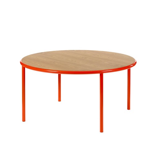 Wooden Table Round L 150cm Oak 4 Types