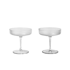 Ripple Champagne Saucer Set of 2 10%