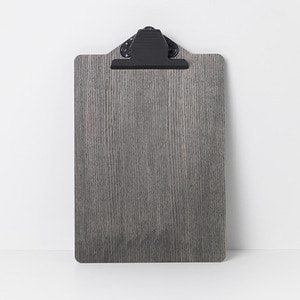 Clipboard A4 Stained Black