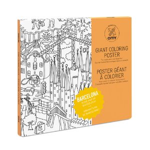 Giant Coloring Poster Barcelona 20%
