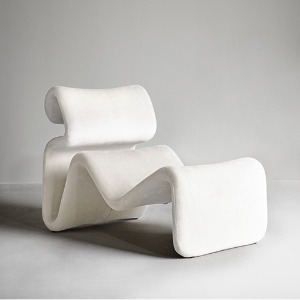 Etcetera Lounge Chair Creme White 현재고