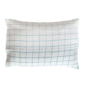Pillowcase 50x70cm Green Checks
