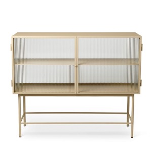 Haze Sideboard Reeded Glass Cashmere  현 재고