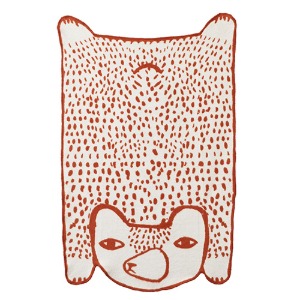 Bear Cotton Mini Blanket