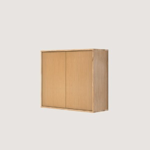 Shelf Library Natural Cabinet M