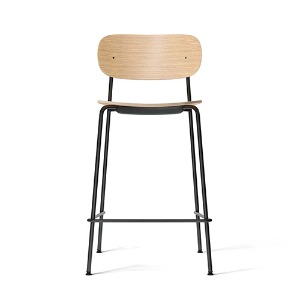 Co Counter Chair Black Steel/Natural Oak 전시 상품 (20%할인)
