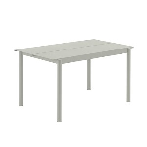 Linear Steel Table 140x75cm 5 Colors