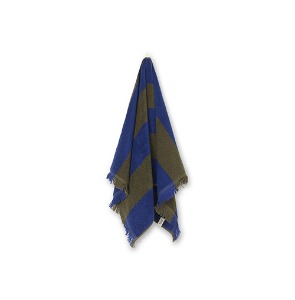 Alee Hand Towel Olive/Bright Blue  (2월초 입고)