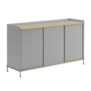 Enfold Sideboard 148x45 H85cm Oak/Grey