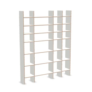 FNP Shelf System  White Example 1