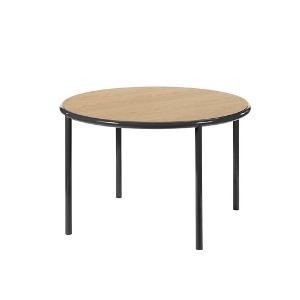 Wooden Table Round M 120cm Oak 4 Types