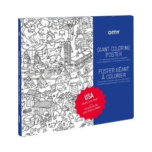 Giant Coloring Poster USA