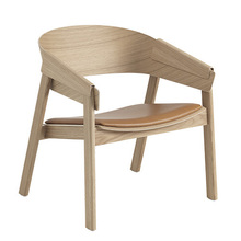 Cover Lounge Chair Refine Leather Cognac/Oak