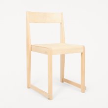 Chair 01  Natural Wood