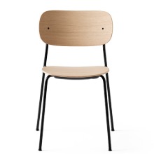 Co Dining Chair  Black Steel/Natural Oak 
