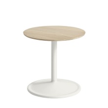 Soft Side Table 	Solid Oak/Off-White4 Sizes