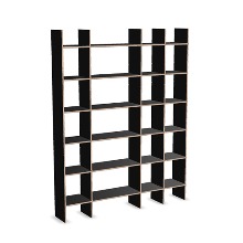 FNP Shelf System  Black Example 1