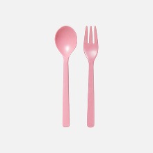 Glam PINK Spoon Fork Set 4 Colors